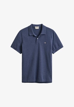 GANT, REG SHIELD - Pólóing - dark jeansblue melange