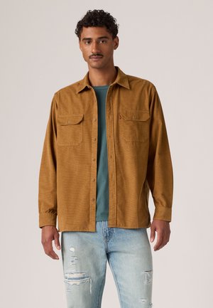 Levi's®, JACKSON WORKER - Риза - foxtrot brown waffle corduroy