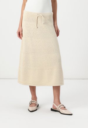 SLFALMA SKIRT - A-line skjørt - birch