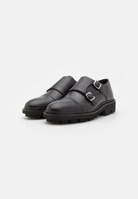 Walk London FELIX MONK - Slipper - black