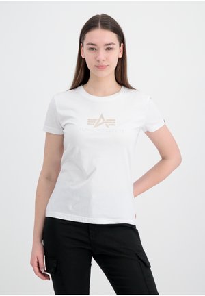 T-Shirt print - white