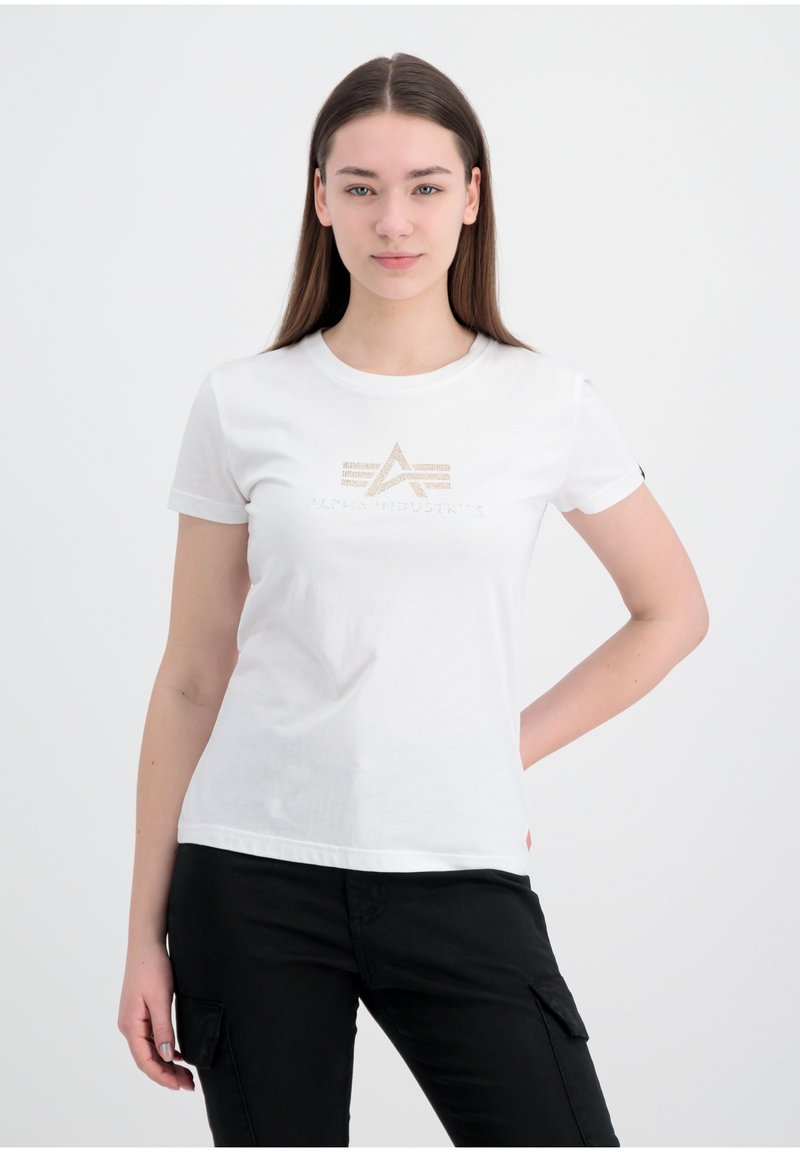 Alpha Industries - T-shirt con stampa - white, Ingrandire