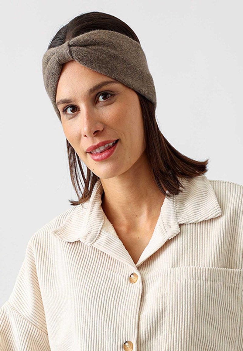 Fascia Per Capelli In Cashmere Zwillingsherz - 100% Cashmere, Lavabile A Mano - Foto 5