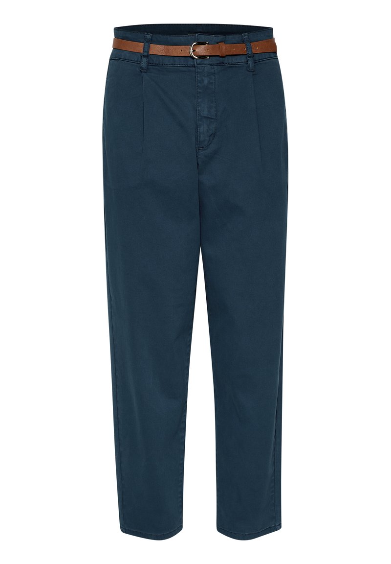 Cream Relaxed fit jeans petrol