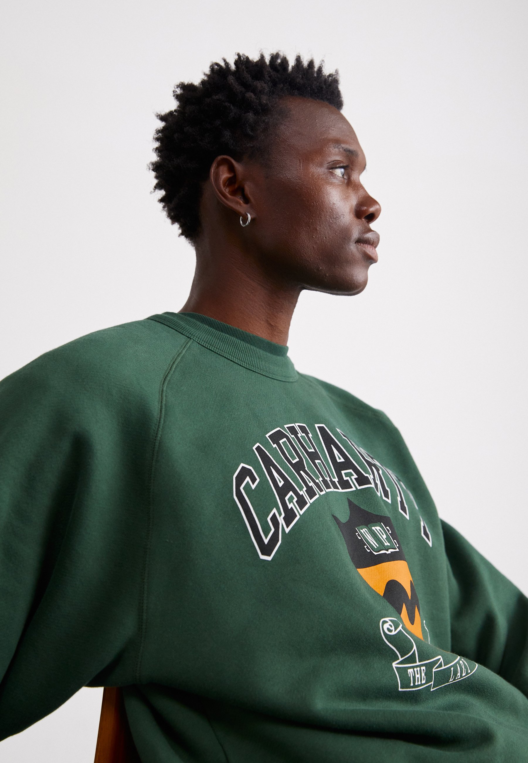 Carhartt WIP LAZY DUCK ACADEMY - Sweatshirt - sycamore tree/dark