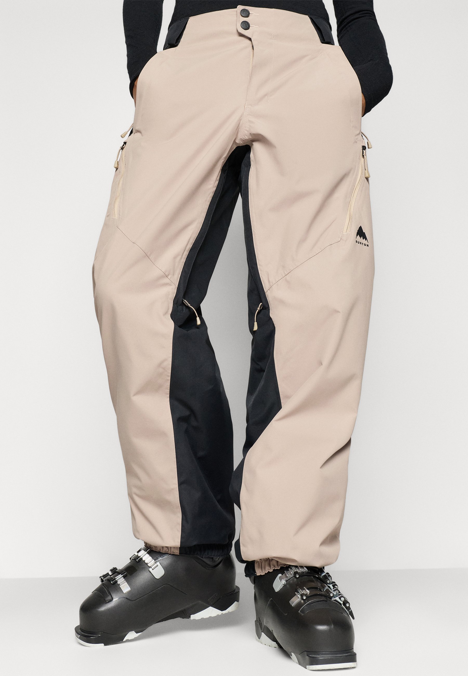Burton WOMENS RESERVE RELAXED - Ski pants - brown/black/brown