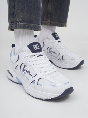 Karl Kani PRIME RUNNER - Tenisky - white light blue
