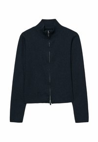 WITH ZIP - Cardigan - dark blue