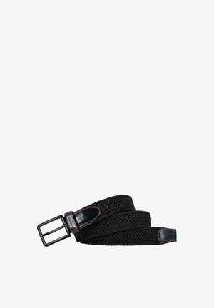 Pierre Cardin, PIERRE CARDIN - Flechtgürtel - schwarz