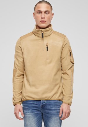 TROYER RIPSTOP - Jachetă din fleece - camel
