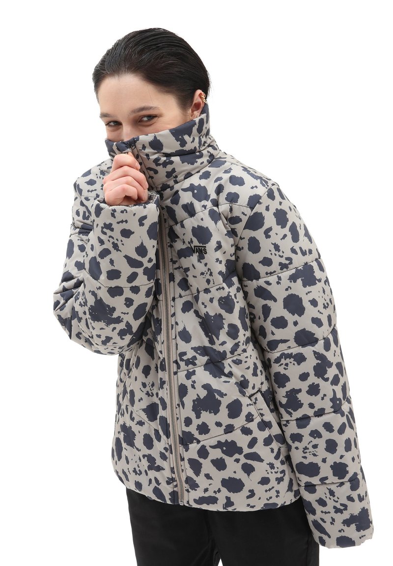 Vans FOUNDRY PRINT PUFF MTE - Giacca da mezza stagione - black