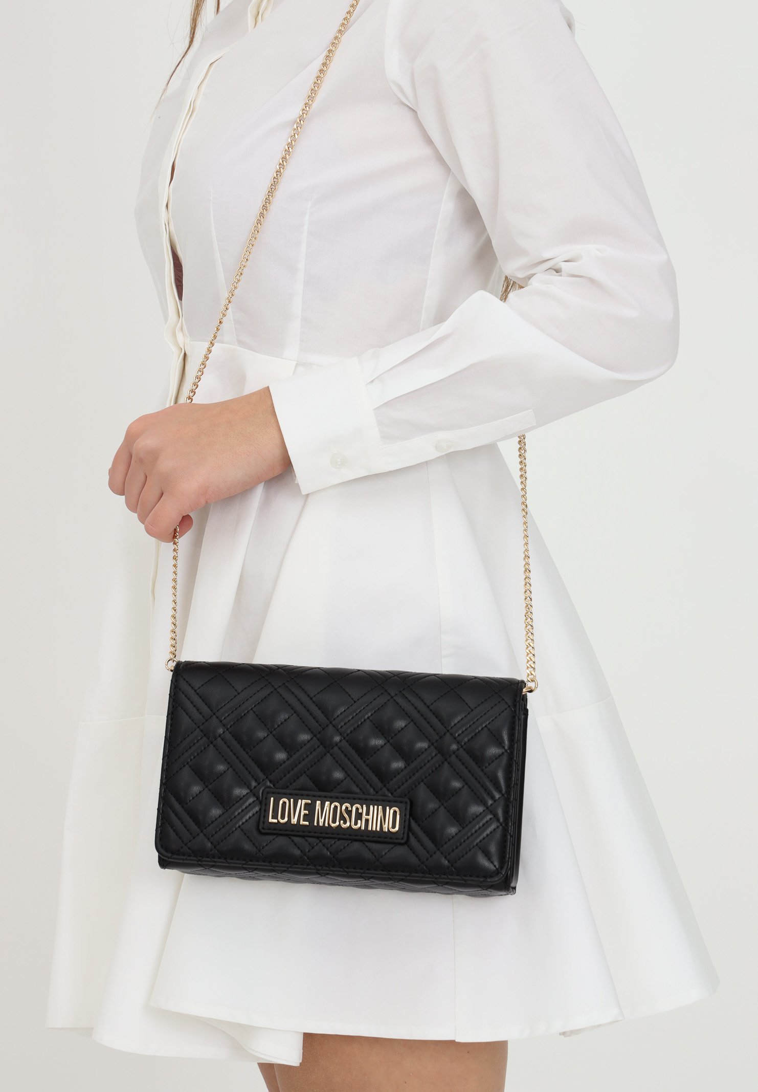 Love Moschino Borsa a tracolla - nero - Zalando.it