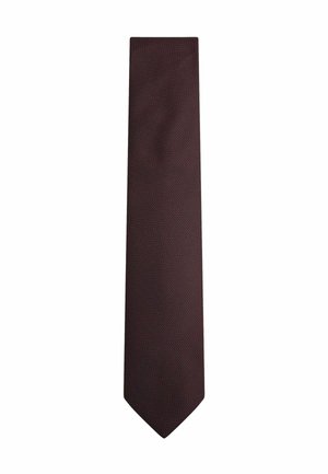 CEREMONY TEXTURED - Cravate - burgundy