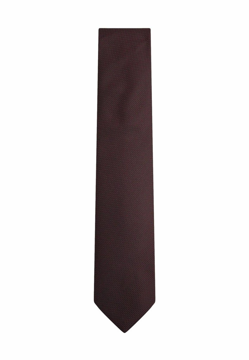 Reiss CEREMONY TEXTURED - Kaklaraištis - burgundy