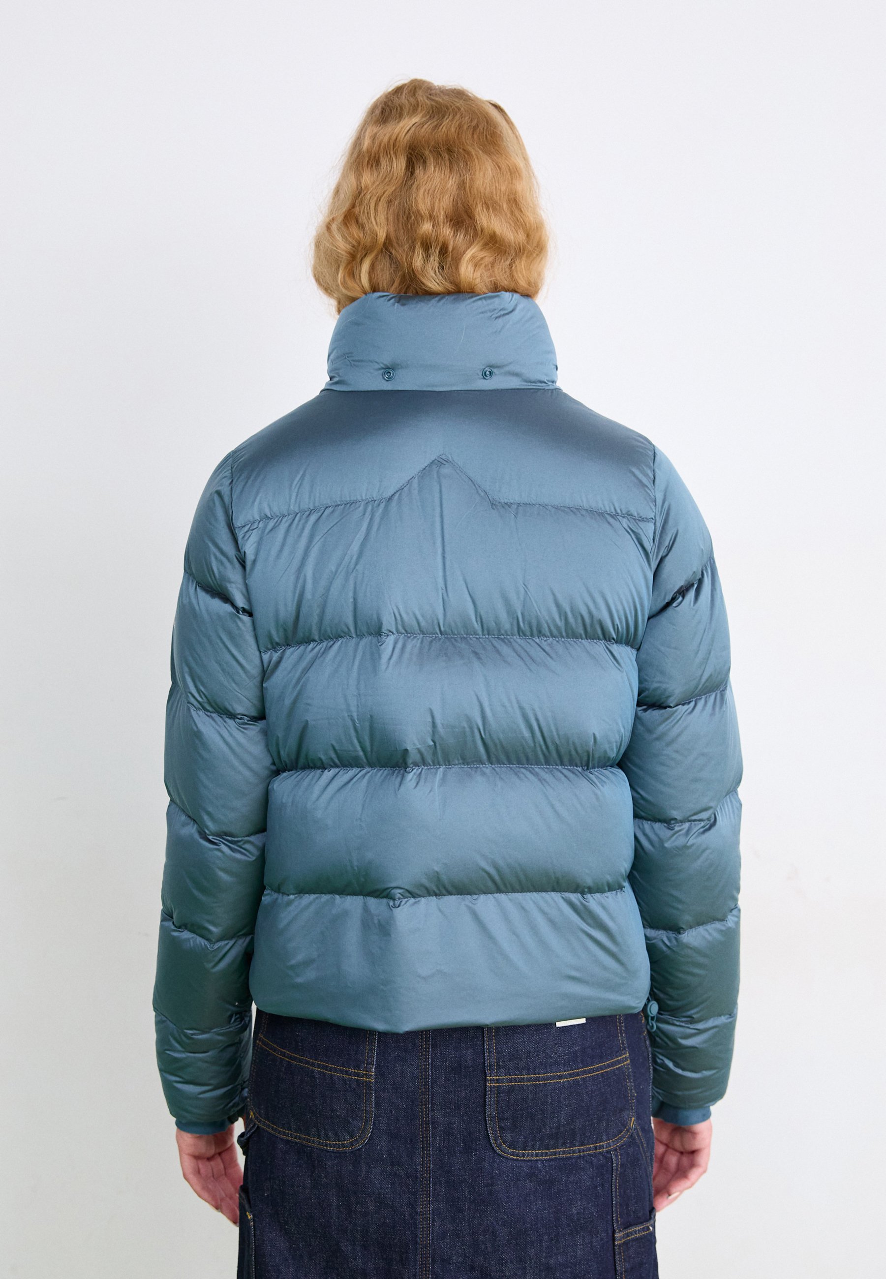 Columbia AMAZE PUFF HOODED JACKET - Down jacket - everblue high