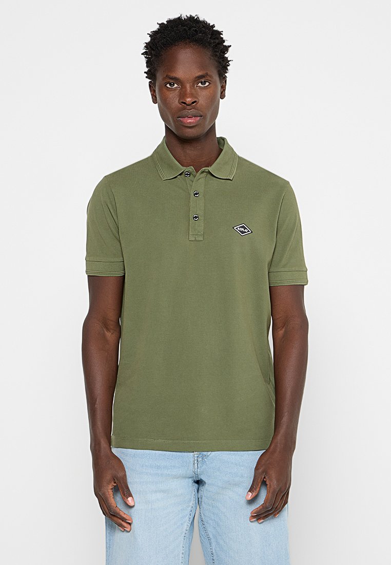 Replay Poloshirt groen