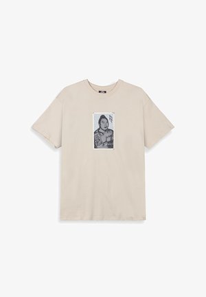 Grimey, PEACE WITHIN THE HEAVYWEIGHT - T-shirt print - gris