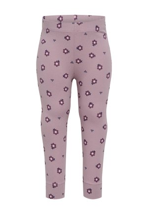 Hummel, HUMMEL HMLMINI AOP TIGHTS UNISEX - Leggings - Hosen - sea fog
