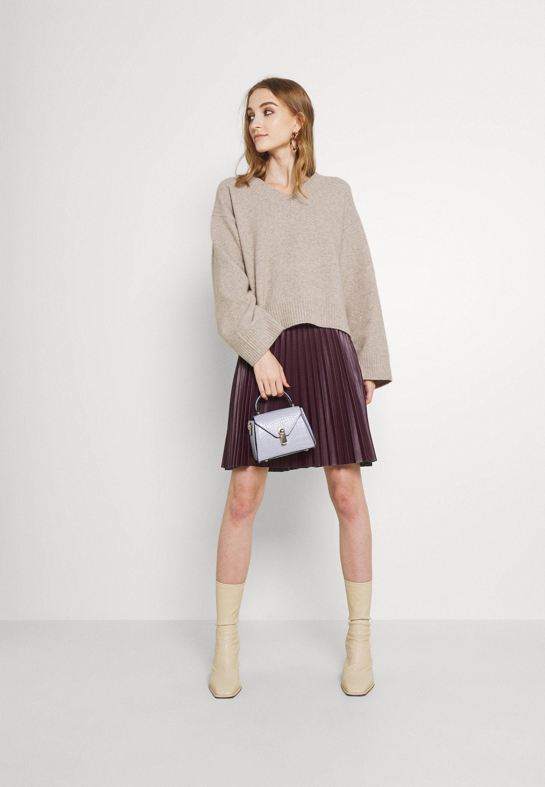 Weekday ERGO - Jumper - beige melange 