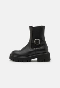 BIAGARBI  - Bottines à plateau - black