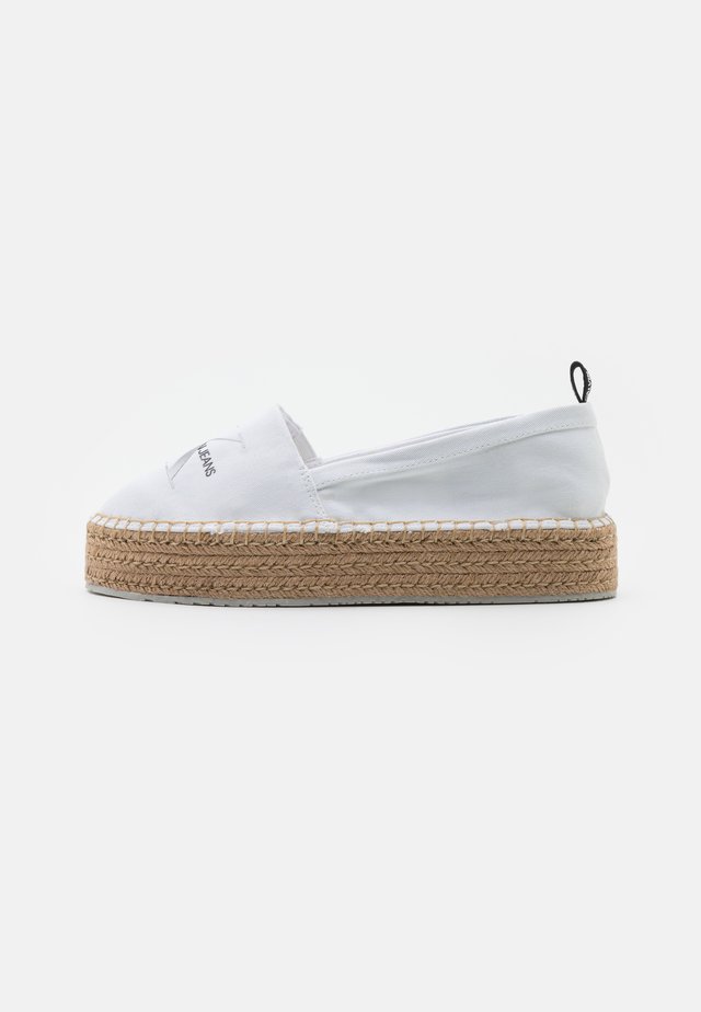 PRINTED - Espadryle - bright white