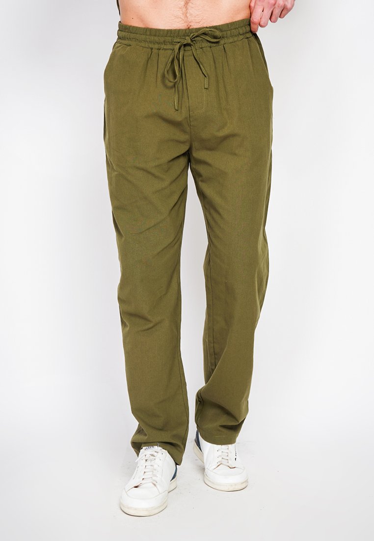 Le Jardin Du Lin Broek kaki Le Jardin Du Lin Broek kaki