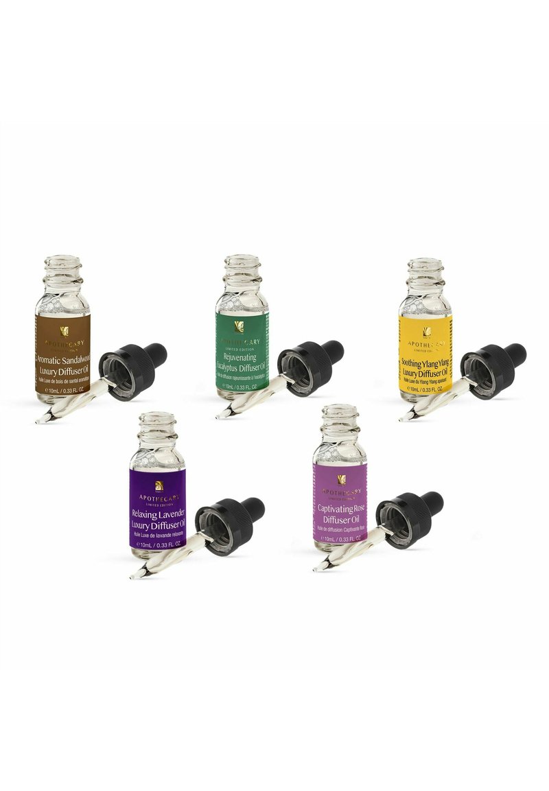 Dr Botanicals COMPLETE ESSENTIALS LUXURY DIFFUSER OIL KIT - SET OF 5 ...
