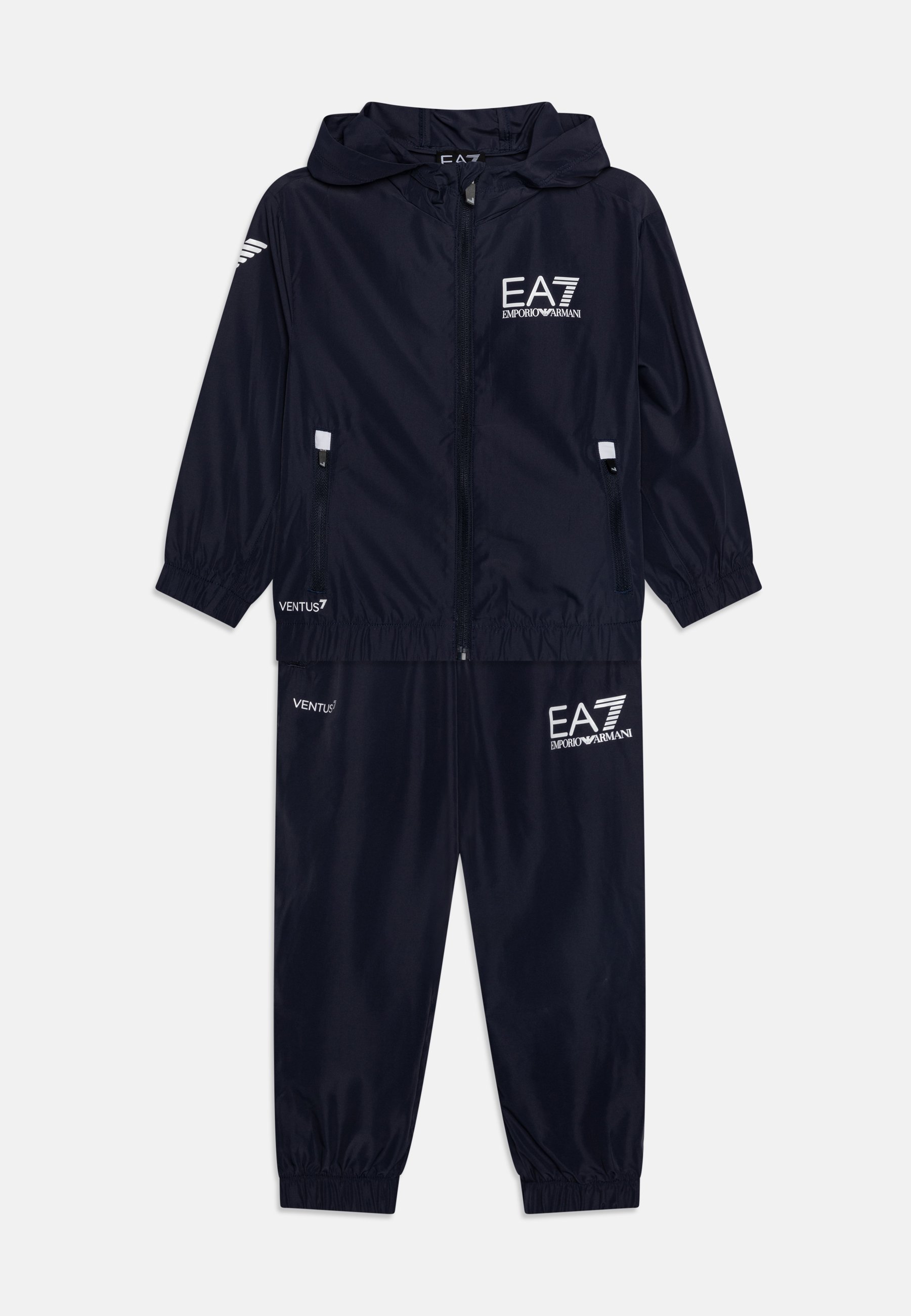 EA7 Emporio Armani UNISEX SET Tracksuit navy blue/dark blue