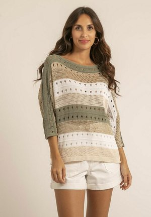 Pullover - kaki