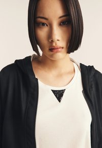 Freddy REGULAR FIT IN CON INSERTO PAILLETTES - Top - nero