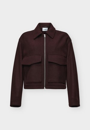 Marc O'Polo DENIM, WOVEN OUTDOOR JACKETS, WOOL BARN - Veste légère - espresso brown