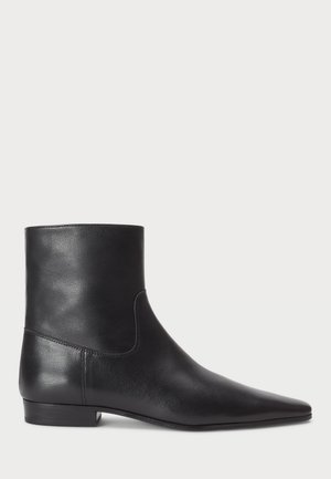 Polo Ralph Lauren CALFSKIN ANKLE BOOT - Klasszikus bokacsizmák - black
