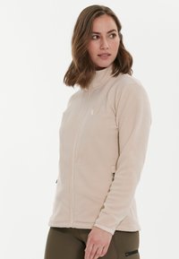 Whistler FLEECEJACKE COCOON - Giacca in pile - oatmeal