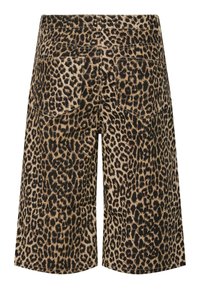 Pieces PCSALUME WIDE - Denimové šortky - white pepper