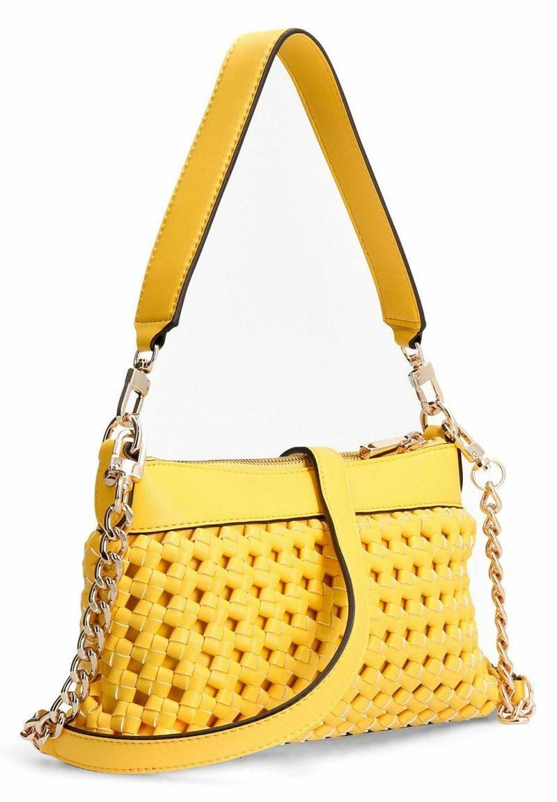 Zalando Sac A Main Guess Jaune Guess SICILIA TOP ZIP SHOULDER Sac