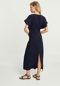 Next - TWIST WAIST SHORT SLEEVE MIDI - REGULAR FIT - Dnevna haljina - navy blue Minijatura 1