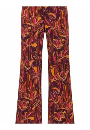 LILY'S BALLET - Pantalon classique - bordeaux