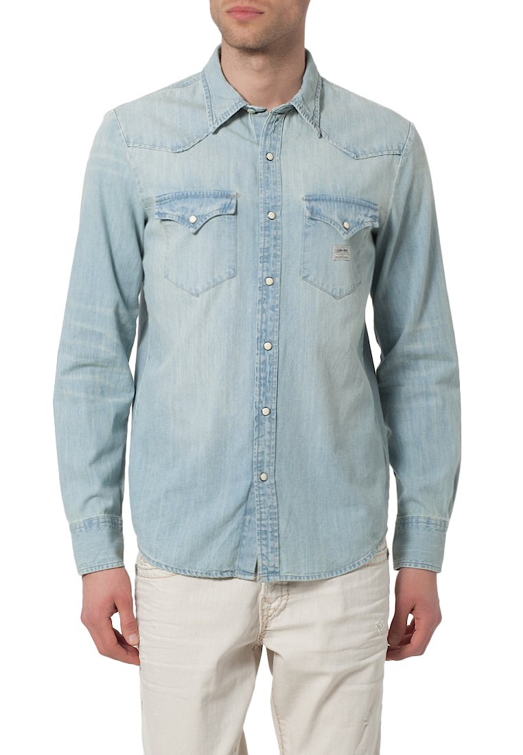 Denim & Supply Ralph Lauren Shirt - sun weathered wash/blue denim