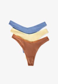 No seleccionado, brown/blue/yellow