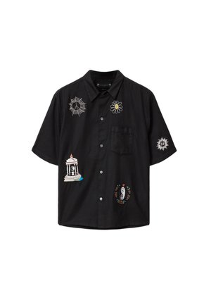 AllSaints KARLTON - Košeľa - jet black