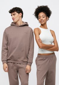 YOURTURN UNISEX - Survêtement - deep taupe