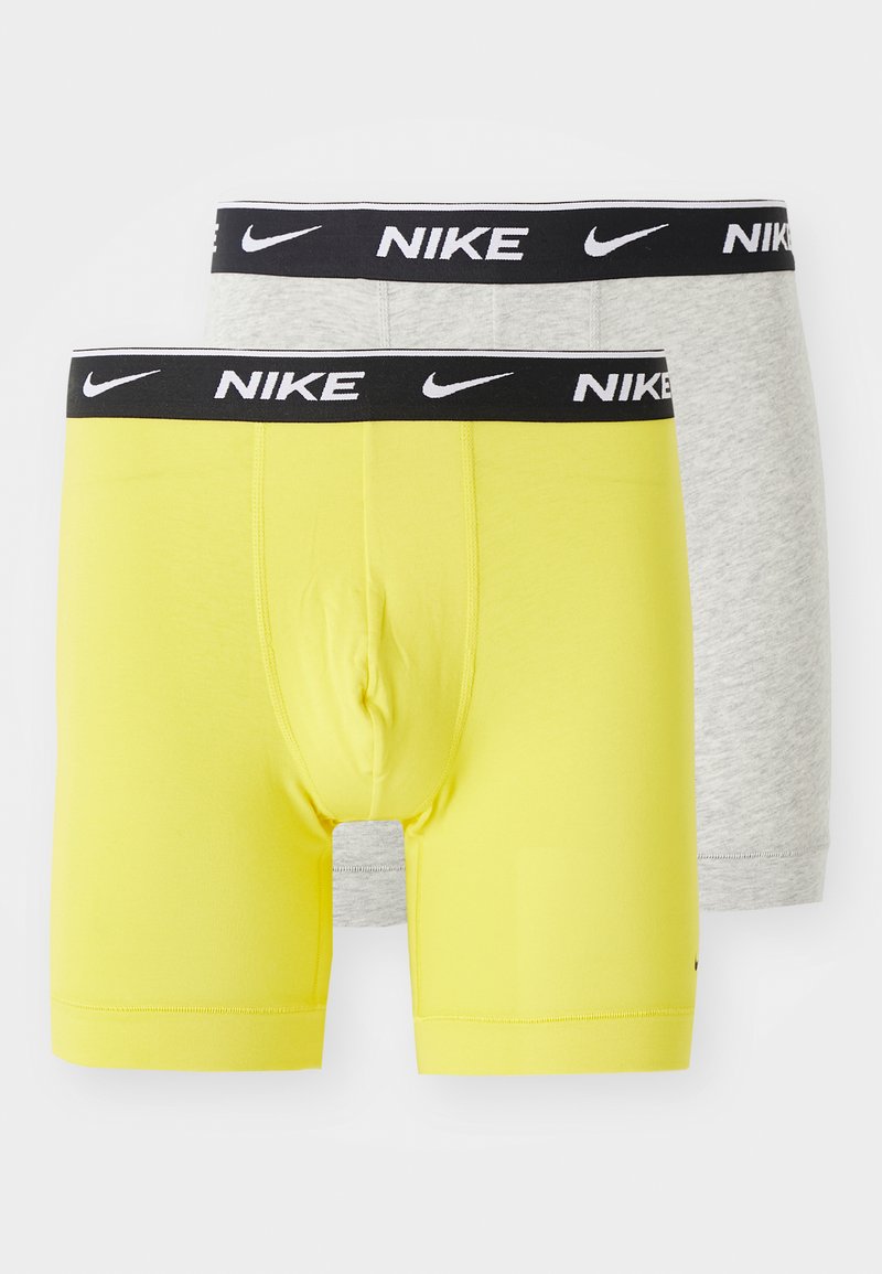 Nike Underwear BOXER BRIEF 2 PACK - Boxers - lightening/grey heather ...