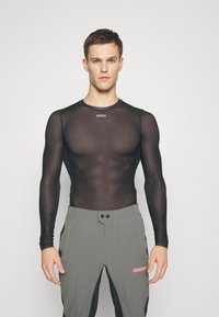 POC ESSENTIAL LAYER - Long sleeved top - uranium black