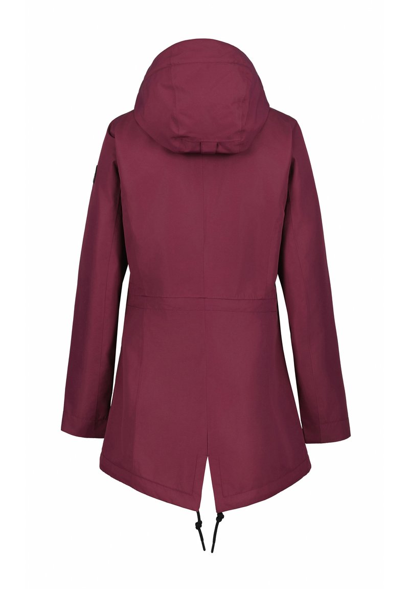 Chaqueta Addis Parka Icepeak ADDIS Impermeable Wein/burdeos