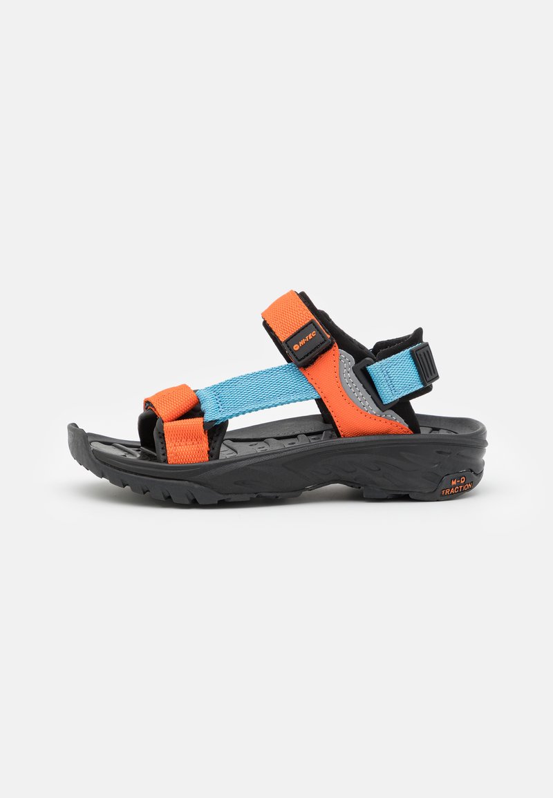 HI-TEC ULA RAFT JR - Trekkingsandaler - black/airblue/arabesque/sort ...