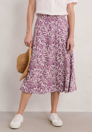 A-line skirt - purple