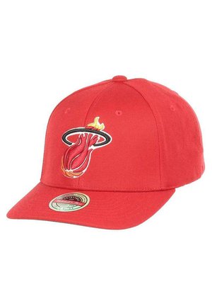 Mitchell & Ness MIAMI HEAT NBA TEAM GROUND 2.0 STRETCH SNAPBACK HWC MITC - Cap - rot