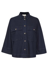 LARAMW - Hemdbluse - dark blue un  wash