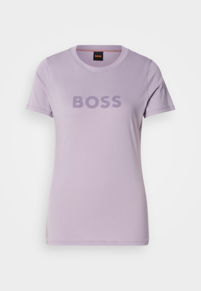 Boss T-shirt print paars