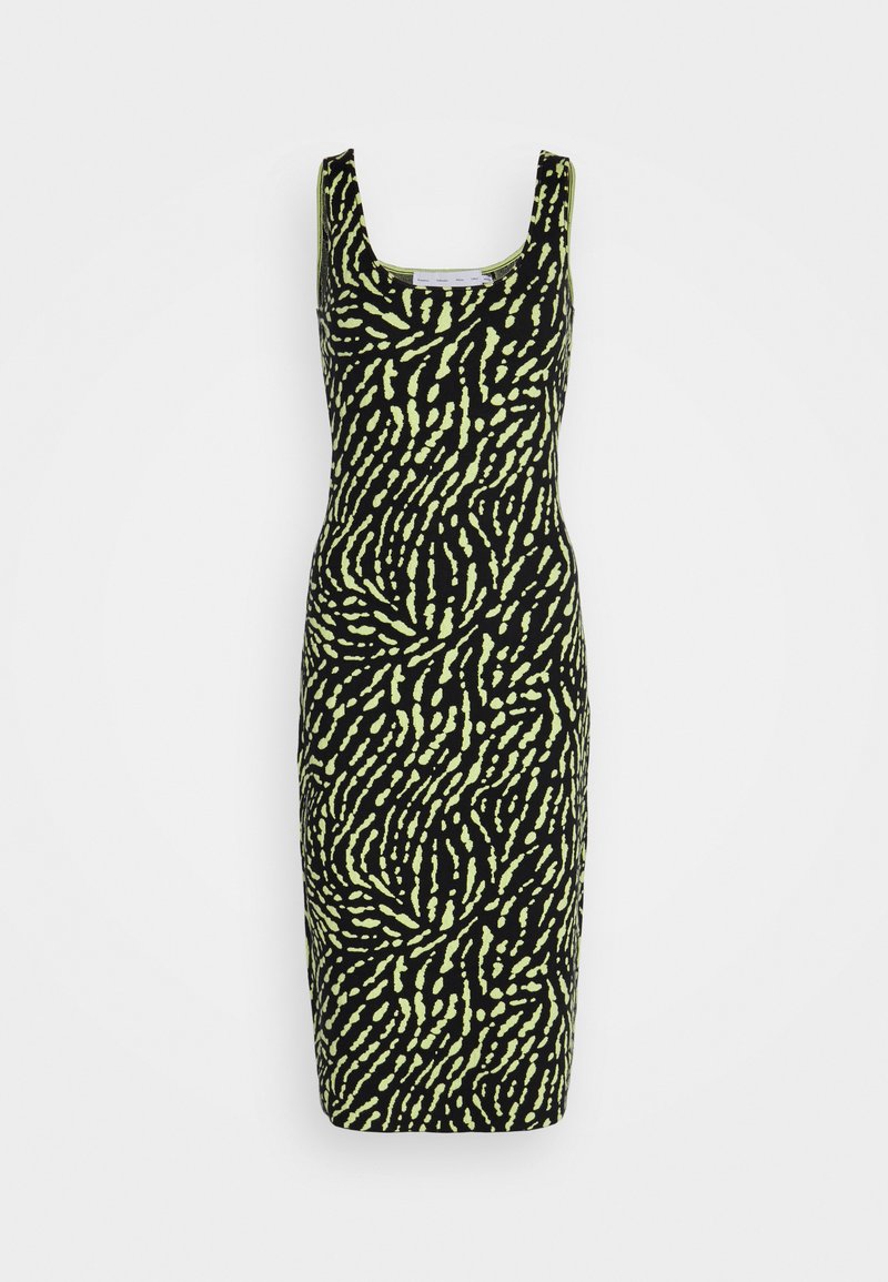 Proenza Schouler White Label Gebreide jurk zwart